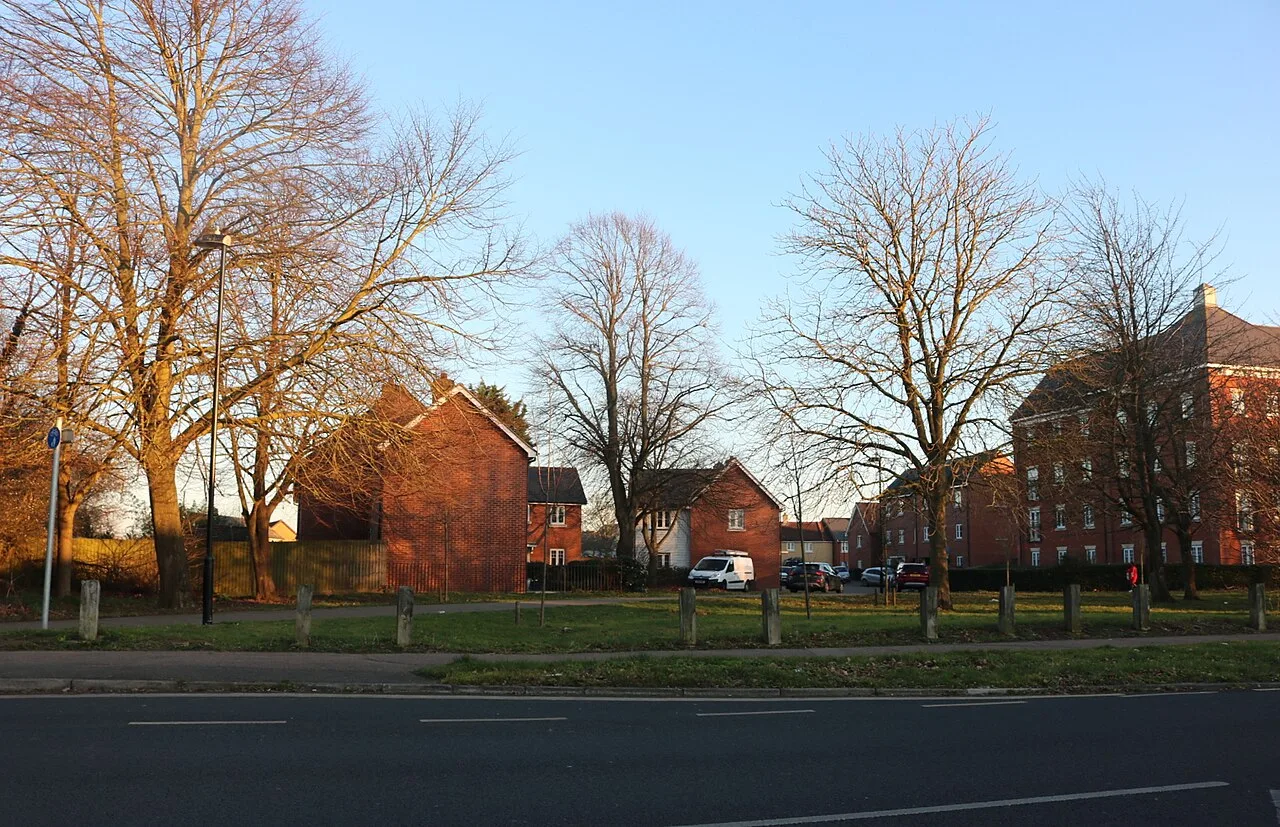 New housing on Layer Road, Colchester